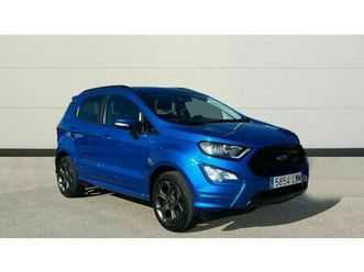 ford ecosport 1.0t ecoboost 92kw st line 125 5p