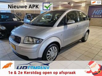 audi a2 1.4 exclusive | nette auto | nieuwe apk | airco | weinig km's