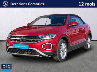 t-roc cabriolet 1.5 tsi evo 150 start/stop dsg7 style