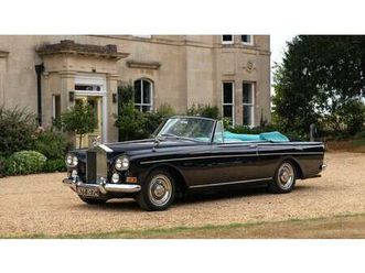 1965 rolls-royce silver cloud iii drophead coupe a vendre