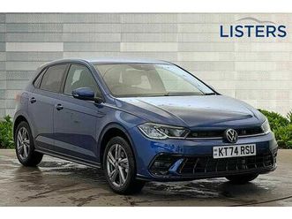 volkswagen polo - 1.0 tsi 115 r-line 5dr dsg