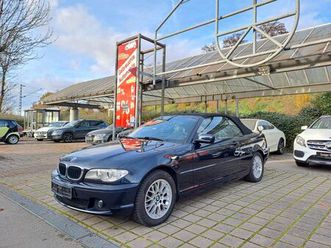 bmw 318ci aut. cabrio edition exclusive leder xenon