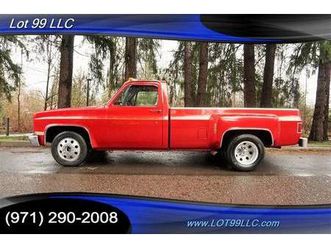 1982 gmc c3500 single cab dually v8 7.4l auto long bed truck