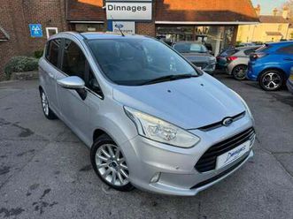2016 ford b-max 1.0t ecoboost titanium x mpv 5dr petrol manual euro 5 (start/stop) (125 ps) manual mpv p...
