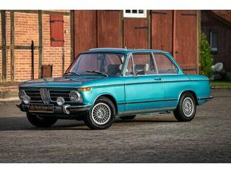 1973 bmw 2002 tii, e10 türkis metallic, schiebedach, ahk