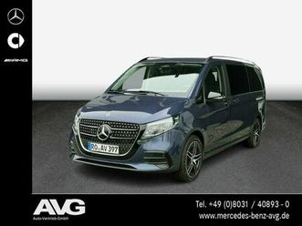 mercedes-benz v 300 d 4m style amg line airmatic 360° shd ahk