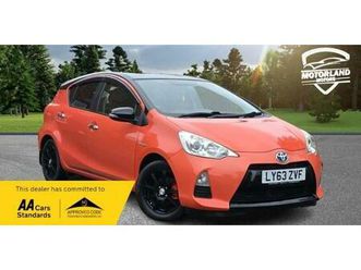 2014 toyota yaris aqua 1.5 vvt-h t spirit cvt euro 5 5dr hybrid automatic