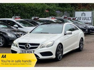 2.0 e200 amg line (premium) g-tronic+ euro 6 (start/stop) 2dr