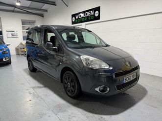 2014 peugeot partner tepee 1.6 vti tepee s 5dr mpv petrol manual