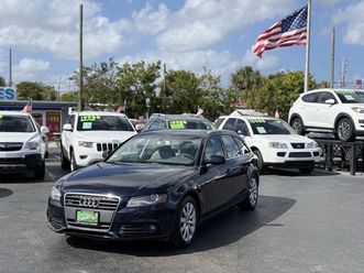 2010 audi a4 2.0t quattro avant premium plus awd 4dr wagon