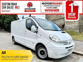 2014 nissan primastar 2.0 dci se van 115ps panel van diesel manual