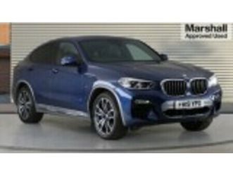 bmw x4 x4 xdrive20d m sport x 5dr step auto