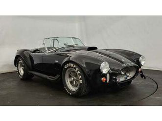 1988 ac cobra noir manuel, 4 vitesses conduite à gauche i...