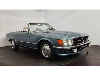 1986 mercedes sl class vert automatique, 4 vitesses condu...