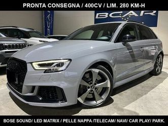spb 2.5 tfsi quattro stronic lim 280km-h/pelle/bos