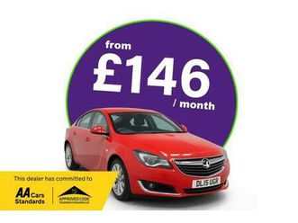 2015 vauxhall insignia 1.4t sri 5dr [start stop] hatchback petrol manual