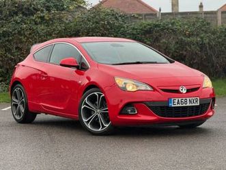 2018 vauxhall astra gtc 1.4i turbo limited edition coupe 3dr petrol manual euro 6 (start/stop) (120 ps) ...