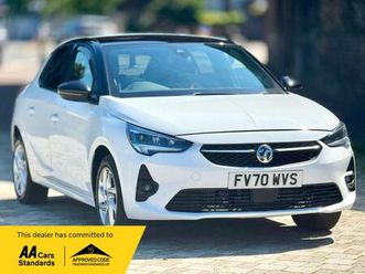 2020 vauxhall corsa 1.2 turbo sri nav premium 5dr hatchback petrol manual