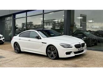 2018 bmw 6 series 3.0td 640d m sport gran coupe 4d