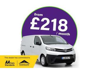 2019 toyota proace 1.6 proace icon panel van diesel manual