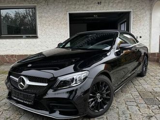 mercedes-benz c 400 4matic cabriolet *4matic *amg line*ahk*shz