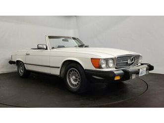1981 mercedes 380 se blanc automatique, 3 vitesses condui...