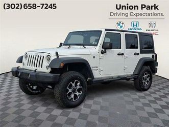 used 2016 jeep wrangler unlimited sport