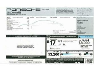 2023 porsche panamera gts