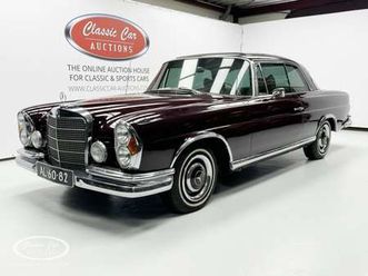 mercedes-benz 250 - 250se coupe automatic - online auction