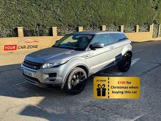 2011 land rover range rover evoque 2.2td pure tech (190bhp) 4x4 coupe 3d