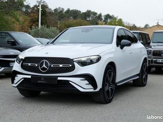 mercedes glc coupé 220 d amg line 4matic 9g-tronic 197 ch toit ovrt burmester 360°
