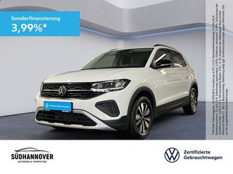 volkswagen t-cross goal 1.0 tsi led+shz++pdc+kamera+gra