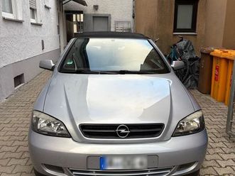 opel astra 2.2 bertone cabriolet silbermetallic