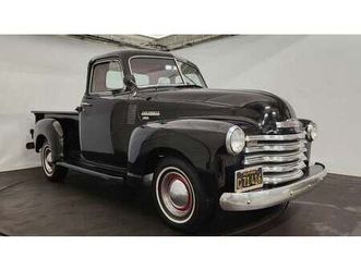 1950 chevrolet 3100 noir manuel, 4 vitesses conduite à ga...