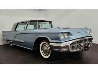 1960 ford thunderbird bleu automatique, 3 vitesses condui...