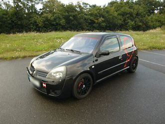 renault clio 2 rs ringtool, tracktool,umbau, recaro pole position