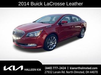 used 2014 buick lacrosse leather