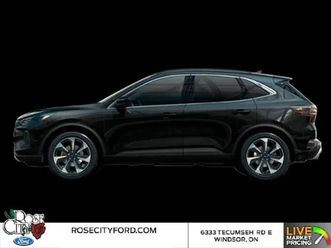 2026 ford escape platinum