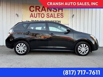 used 2009 pontiac vibe base
