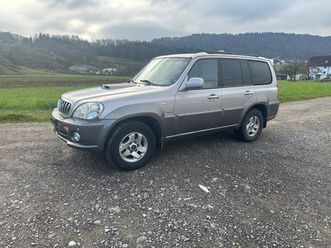 terracan 2.9 crdi swiss edition automatic