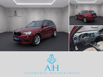 bmw x3 xdrive 35d*vermillionrot*m-paket*