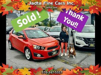 2012 chevrolet sonic 2lz