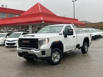 2022 gmc sierra 2500hd 4wd reg cab pro x31 6.6l v8 gas long box