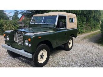 1974 land rover series 3 vert manuel, 4 vitesses conduite...