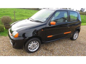 2003 fiat seicento noir manuel, 5 vitesses conduite à dro...