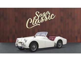 1955 triumph tr2 beige manuel, 4 vitesses conduite à gauc...