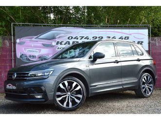 volkswagen tiguan 2.0tdi r-line dsg neuf full option 76.041km gar