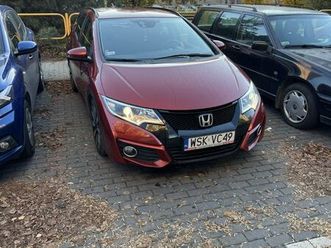honda civic tourer 1.8 i-vtec salon polska, hak demontowany warszawa bemowo • olx.pl