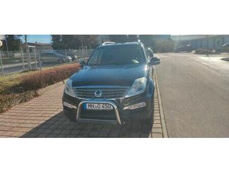 ssangyong rexton 2.2 xdi 220 sapphire 4wd/automatik/leder/7sitzer