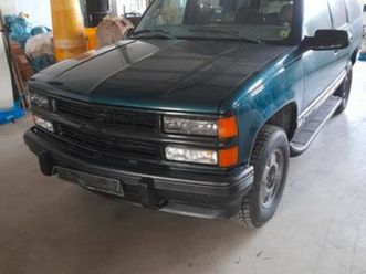 chevrolet tahoe 5.7l v8 flowmaster tüv neu leder